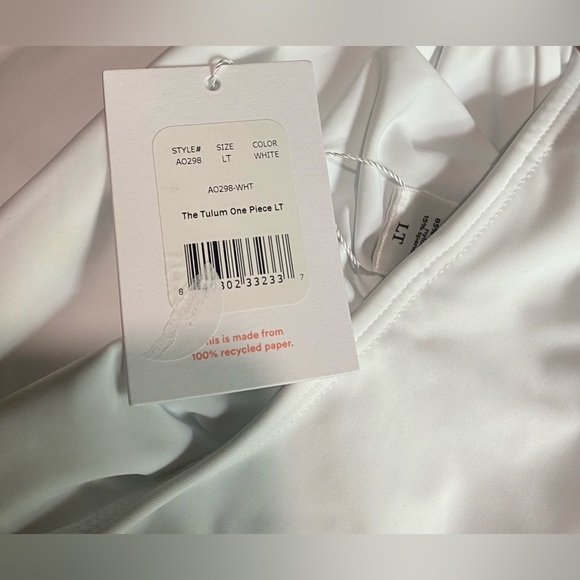 NWT ANDI TULUM SWIMSUIT SIZE LT IN WHITE - Picture 6 of 9